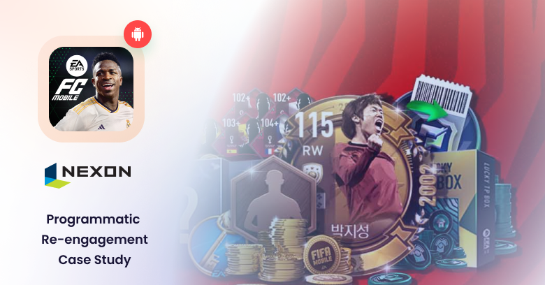 Nexon FC Mobile Programmatric retargeting case study text EN